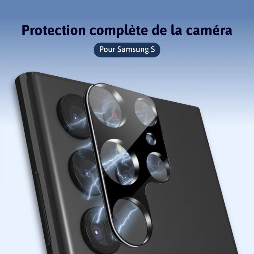 Protection complète de la caméra Samsung (2 pièces)
