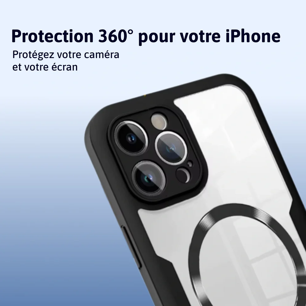 Coque de protection MagSafe 360°