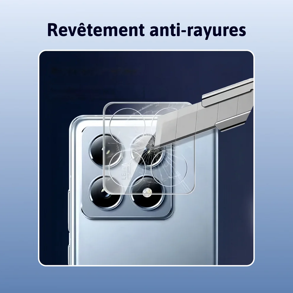 Protection complète de la caméra Xiaomi (2 pièces)