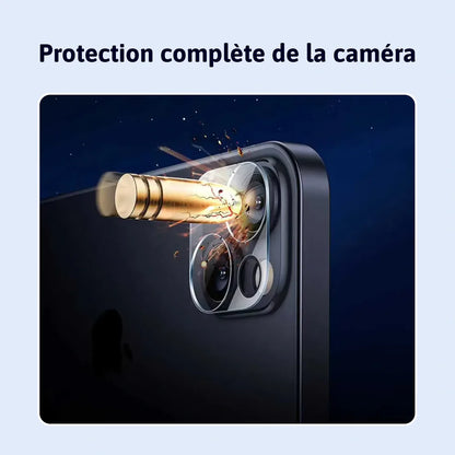 Protection complète de la caméra Iphone (2 pièces)