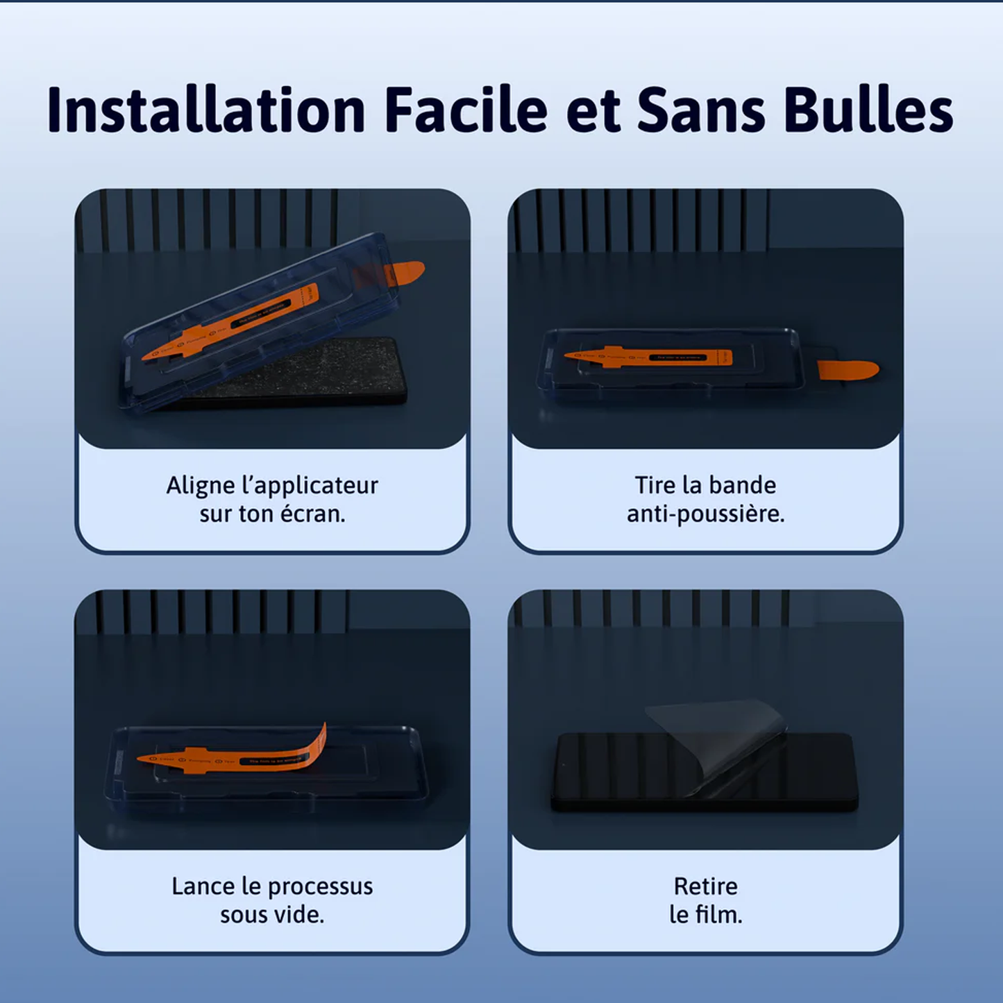 Protection d'écran 3 en 1 - Redmi