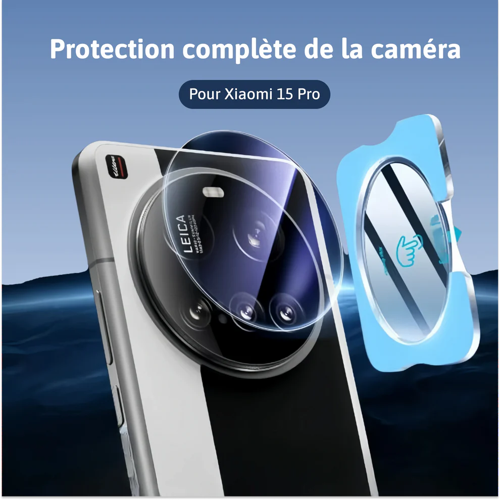 Protection complète de la caméra Xiaomi (2 pièces)